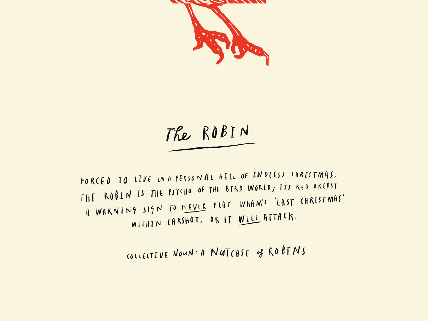 Linocut Robin-Digital Download Print