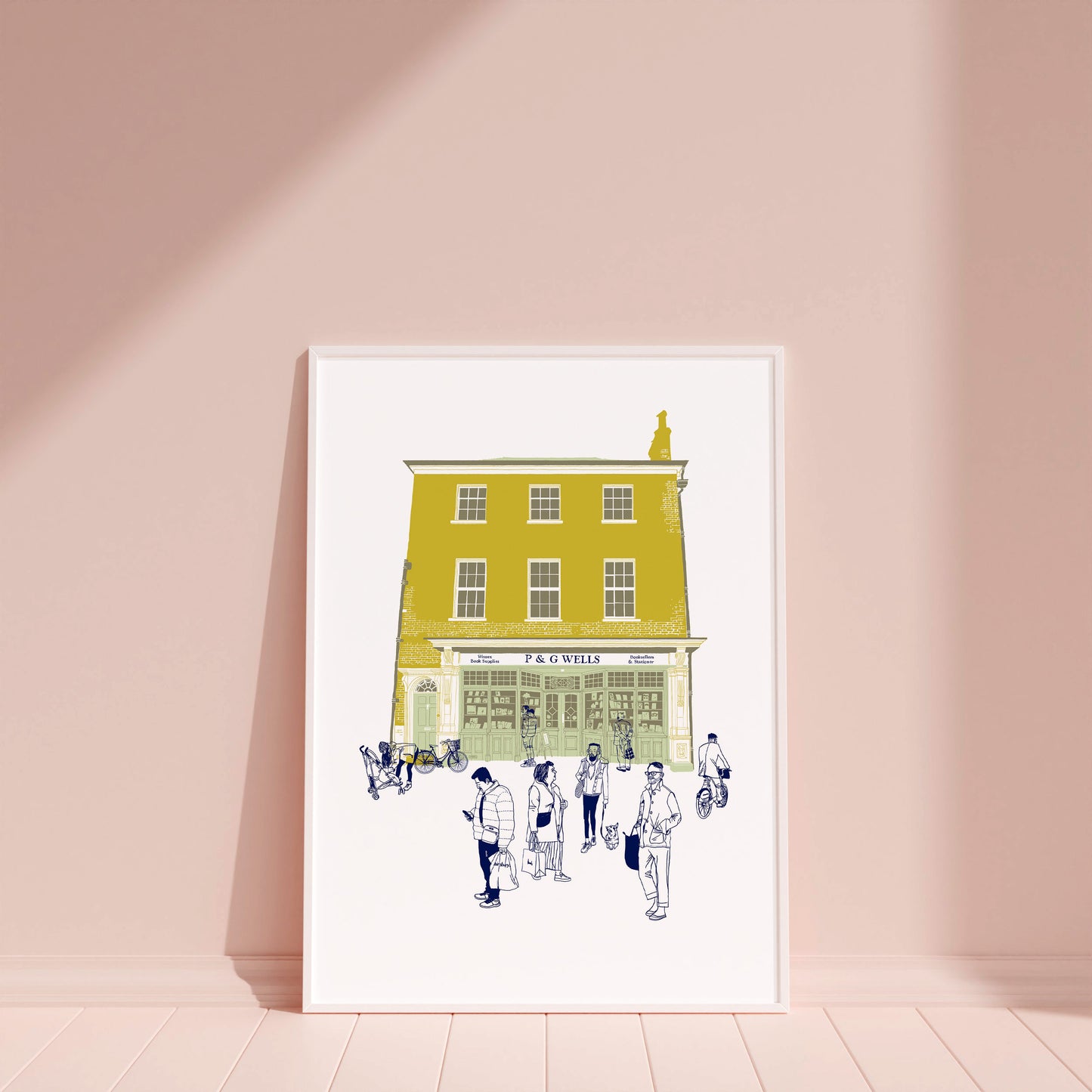 Slikscreen Print-P & G Wells, Winchester