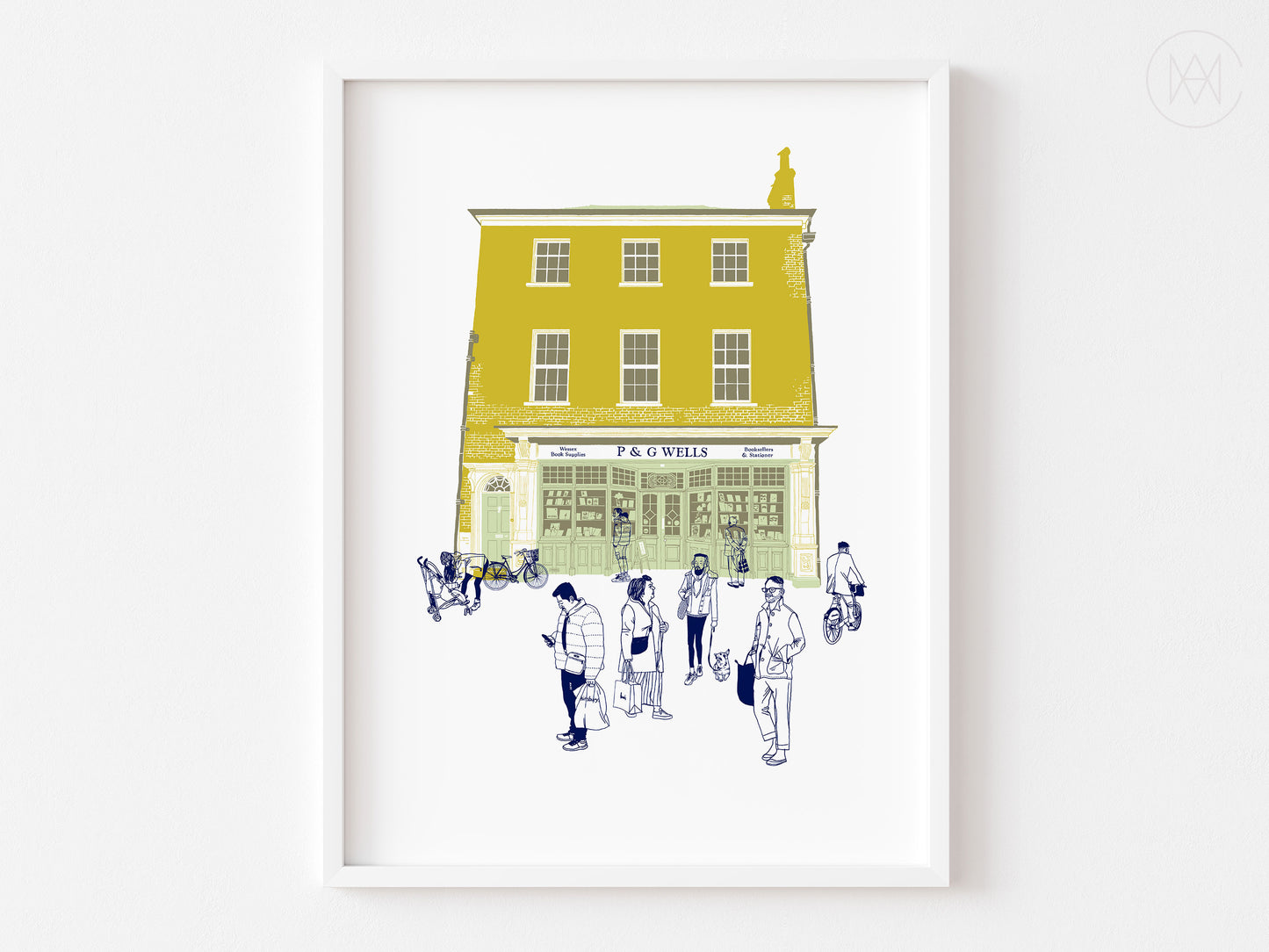 Slikscreen Print-P & G Wells, Winchester