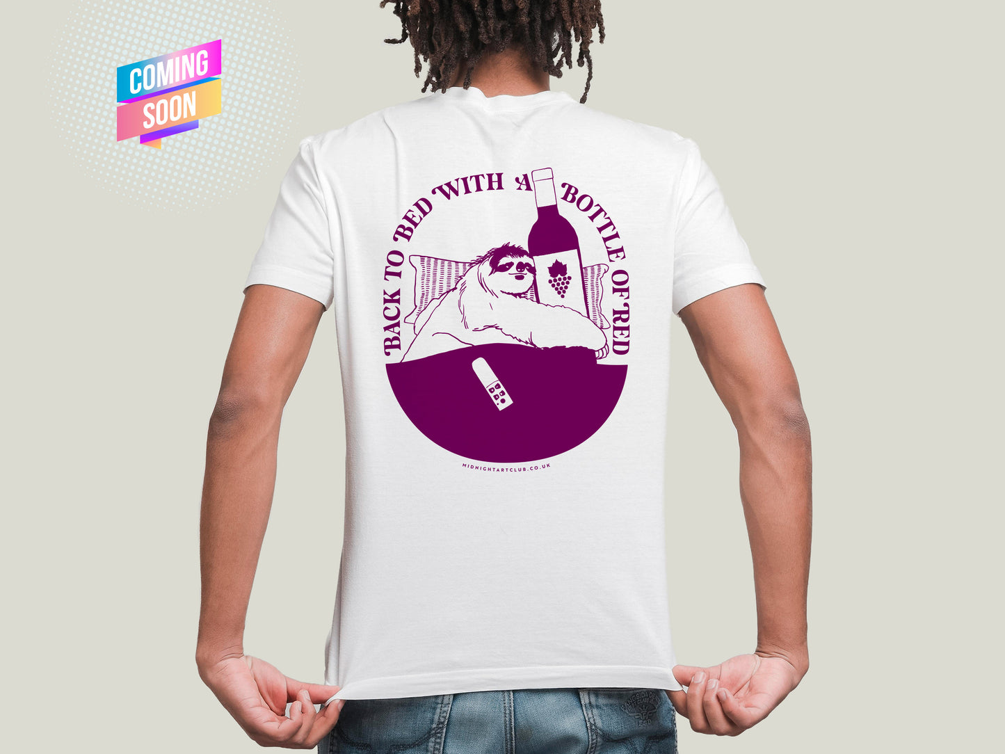 Bottle of Red Sloth T-shirt