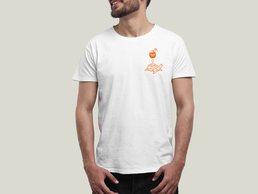 Aperol Spritz Turtle T-shirt
