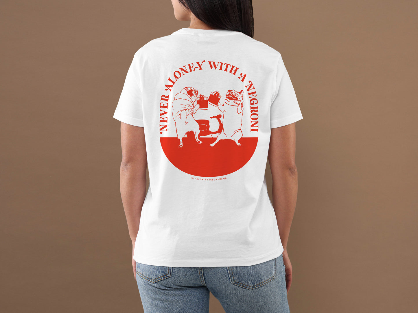 Negroni Pugs T-shirt