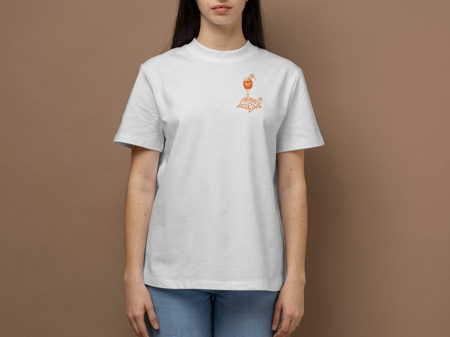 Aperol Spritz Turtle T-shirt